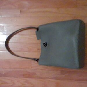 Coach Green Shoulder Bag